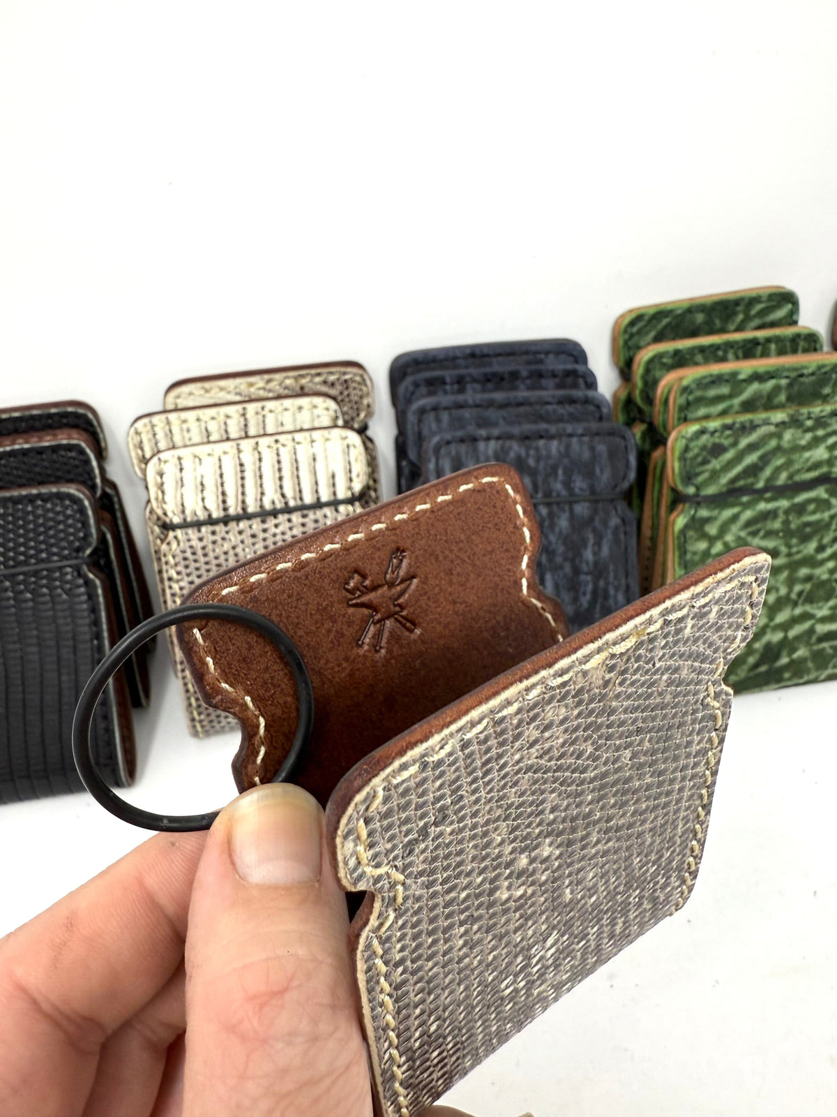 El Camino Wallet - Natural Lizard - Anvil Customs