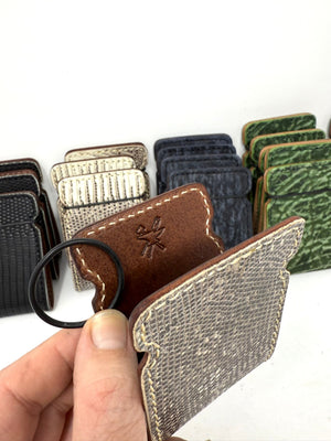 El Camino Wallet - Natural Lizard - Anvil Customs