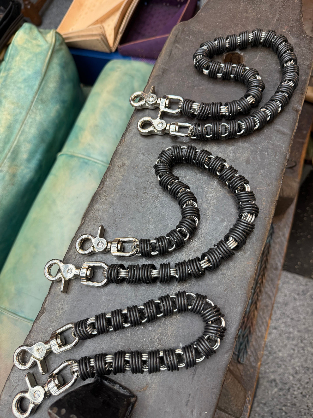 Full Nelson Chainmaille Wallet Chain - Anvil Customs