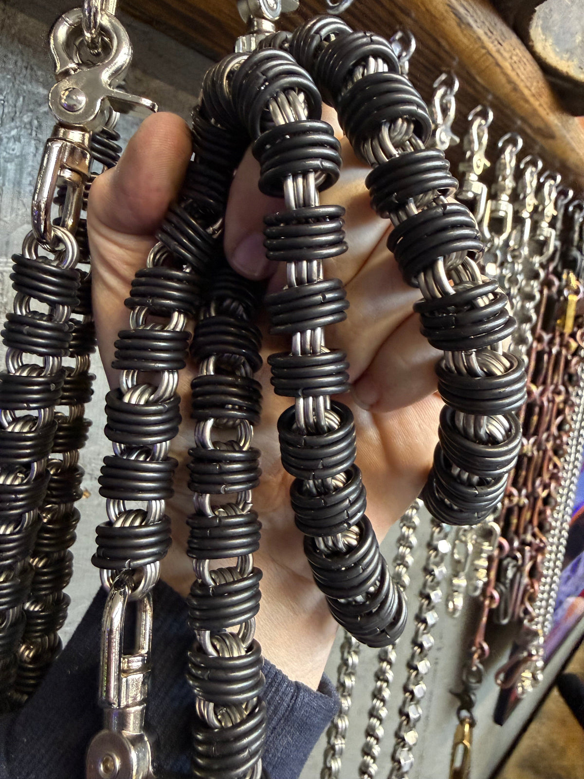 Full Nelson Chainmaille Wallet Chain - Anvil Customs