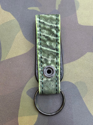 Leather Loop - Antique Green Elephant - Anvil Customs