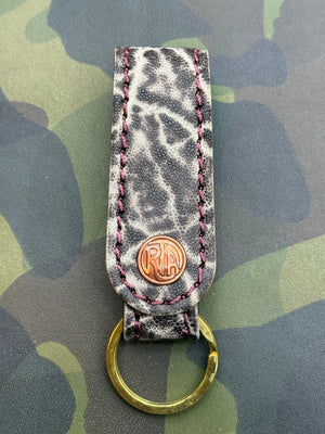 Leather Loop - Black Ice Elephant - Anvil Customs