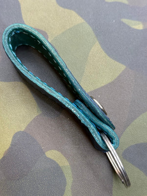 Leather Loop - Blue Shark - Anvil Customs