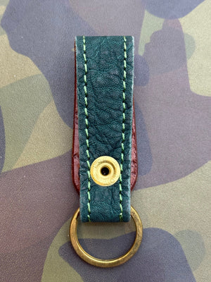 Leather Loop - Forrest Green Elephant - Anvil Customs