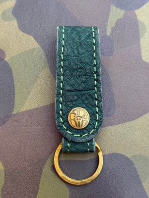 Leather Loop - Forrest Green Elephant - Anvil Customs