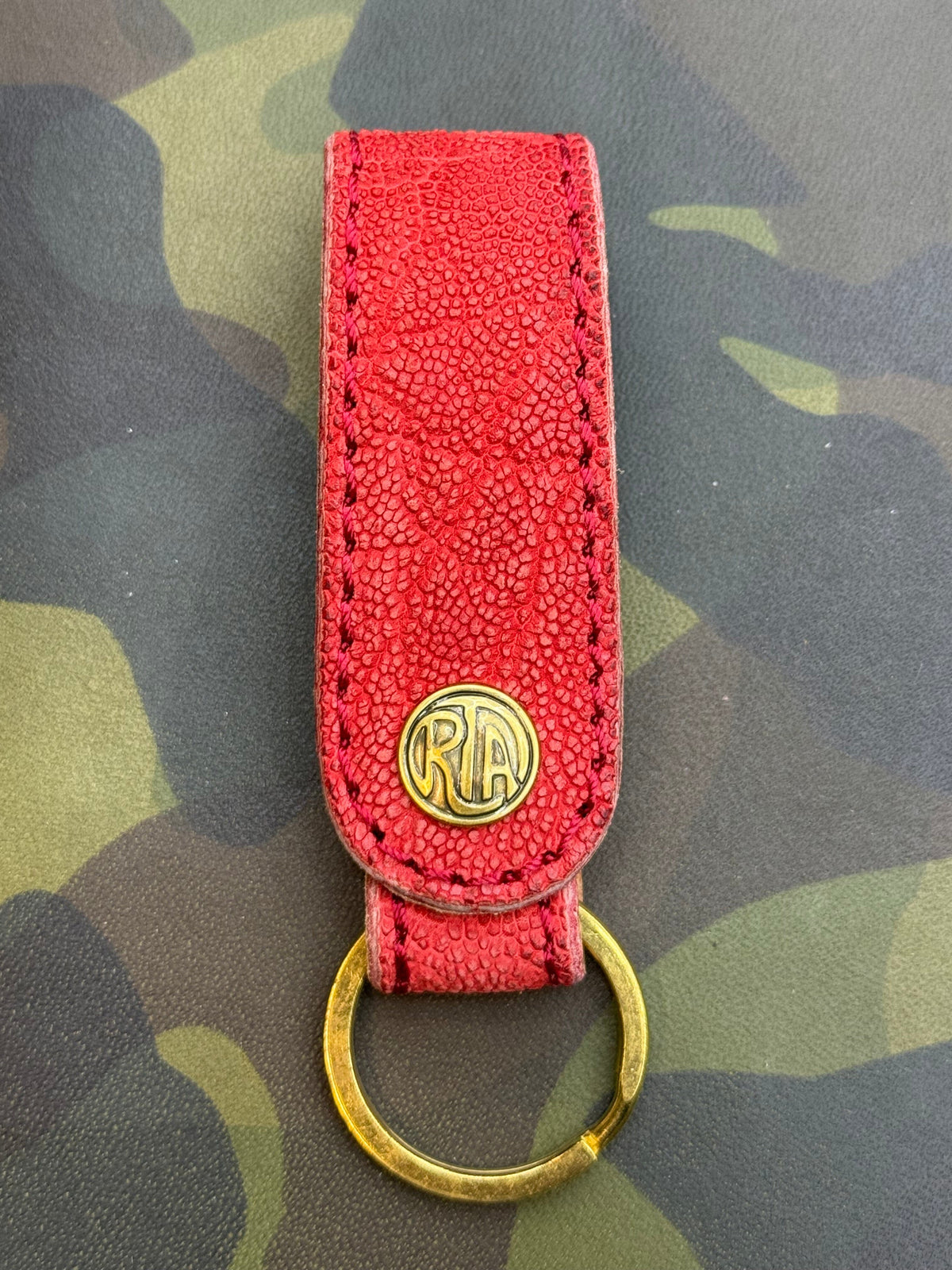 Leather Loop - Red Elephant - Anvil Customs