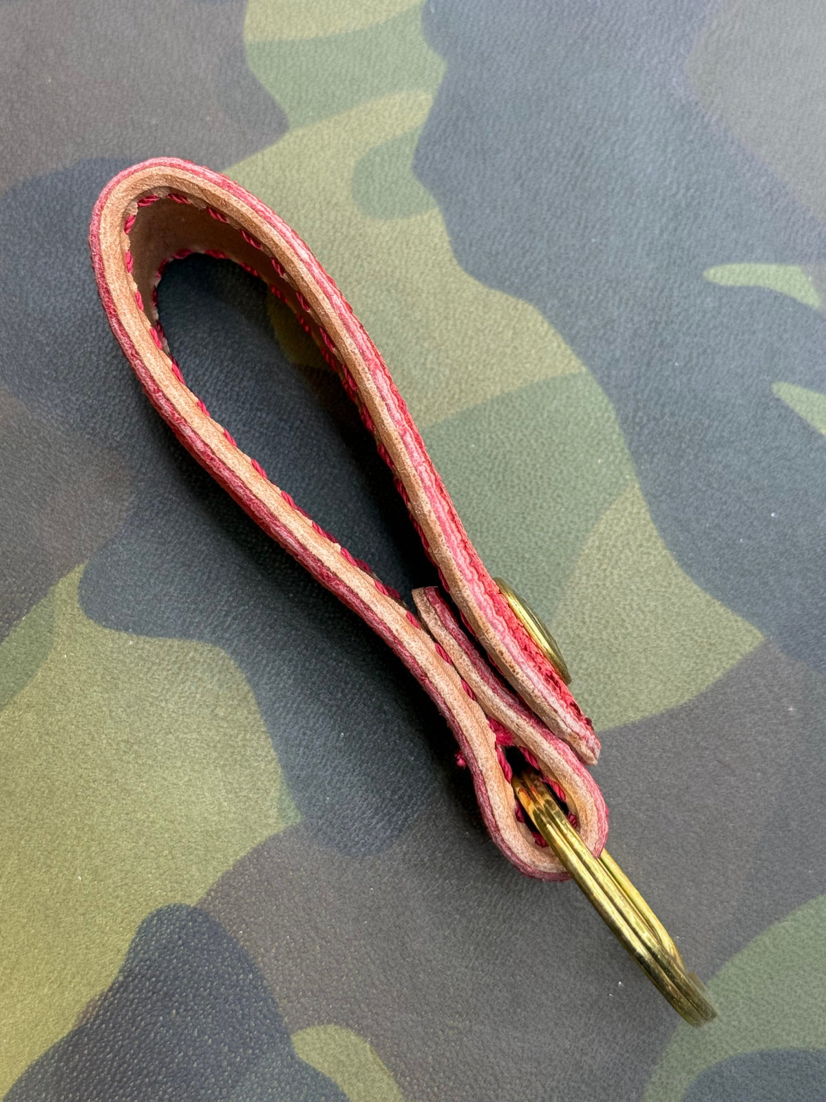 Leather Loop - Red Elephant - Anvil Customs