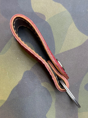 Leather Loop - Red Shark - Anvil Customs