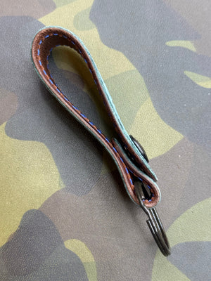 Leather Loop - SkyBlu Nubuck Alligator - Anvil Customs