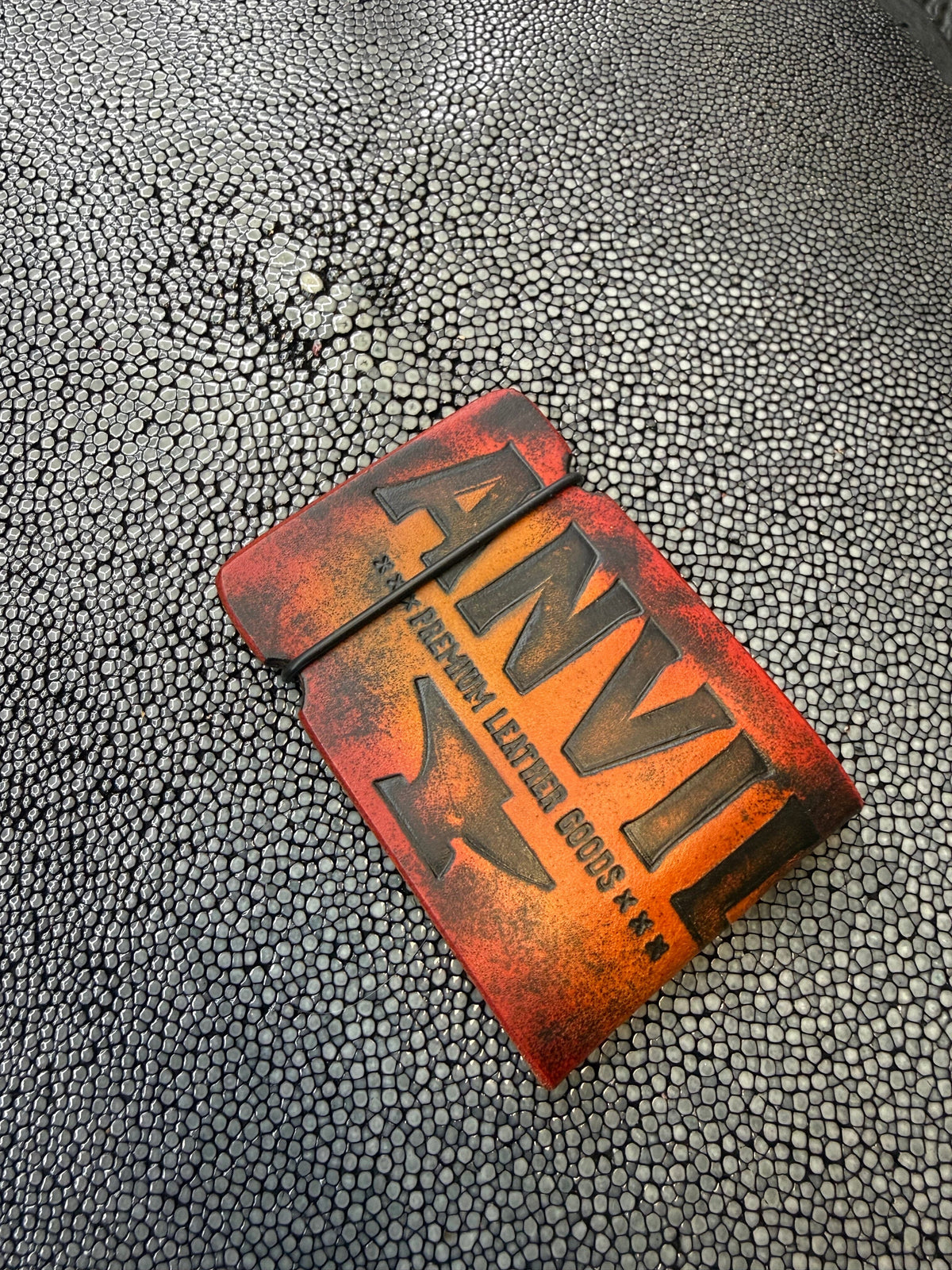 RTAnvil Cash Wrap Wallet - Sunburst “Anvil Bold” - Anvil Customs
