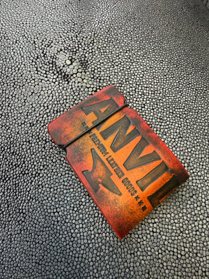 RTAnvil Cash Wrap Wallet - Sunburst “Anvil Bold” - Anvil Customs