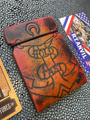 RTAnvil Cash Wrap Wallet - Sunburst “Hold Fast” - Anvil Customs