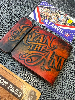 RTAnvil Cash Wrap Wallet - Sunburst “RyanTheAnvil” - Anvil Customs