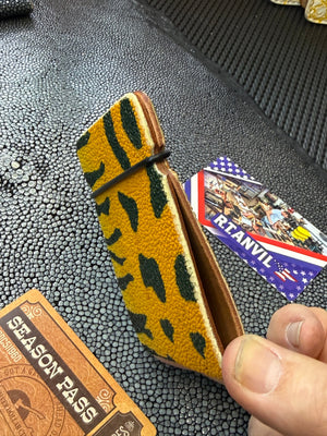 RTAnvil Cash Wrap Wallet - Tiger Stripe Stingray - Anvil Customs