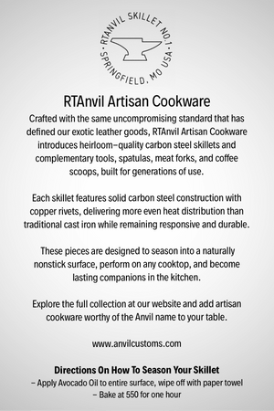 RTANVIL Skillet & Spatula Combo Set - Anvil Customs