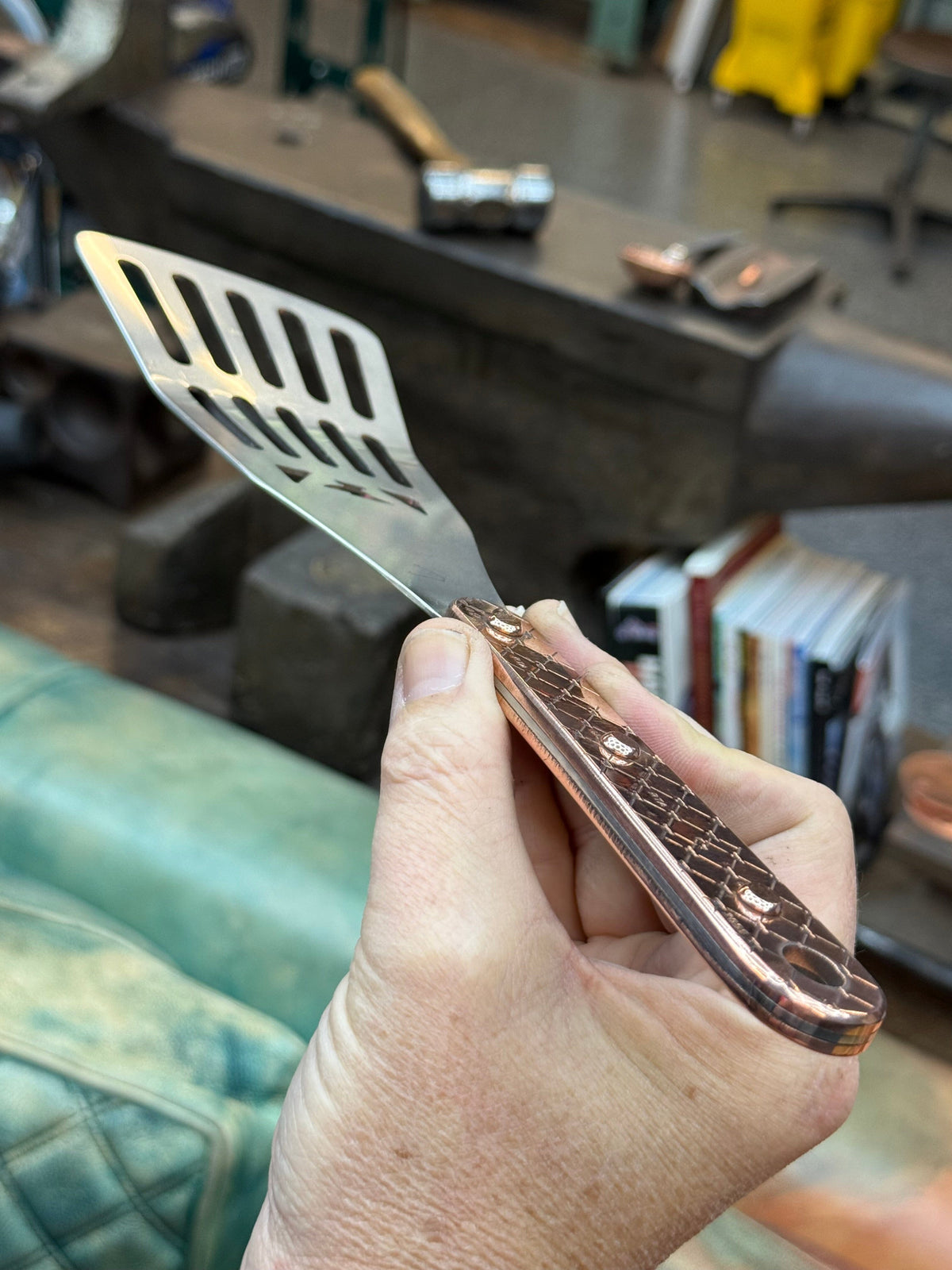 RTANVIL Stainless & Copper Spatula