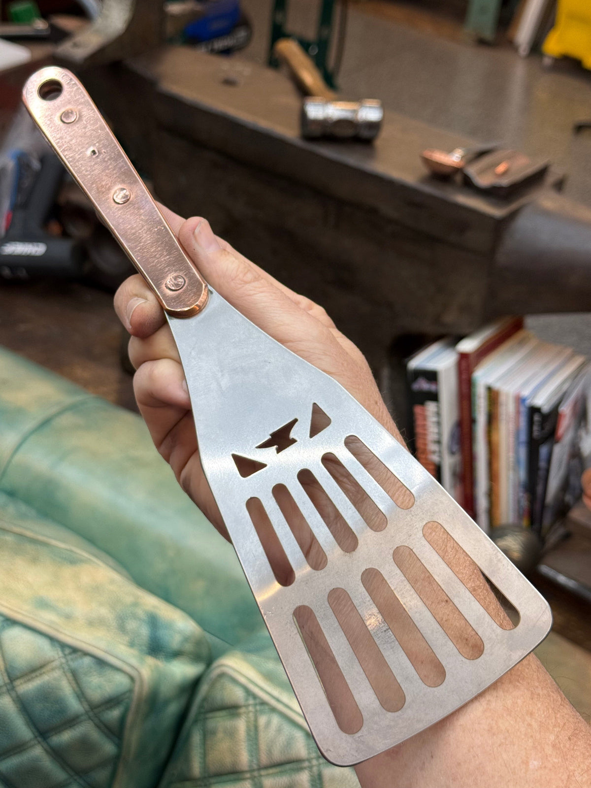 RTANVIL Stainless & Copper Spatula