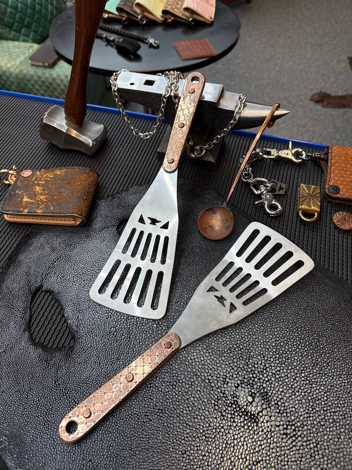 RTANVIL Stainless & Copper Spatula