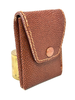 Sarasota Wallet - Milk Chocolate Stingray - Anvil Customs