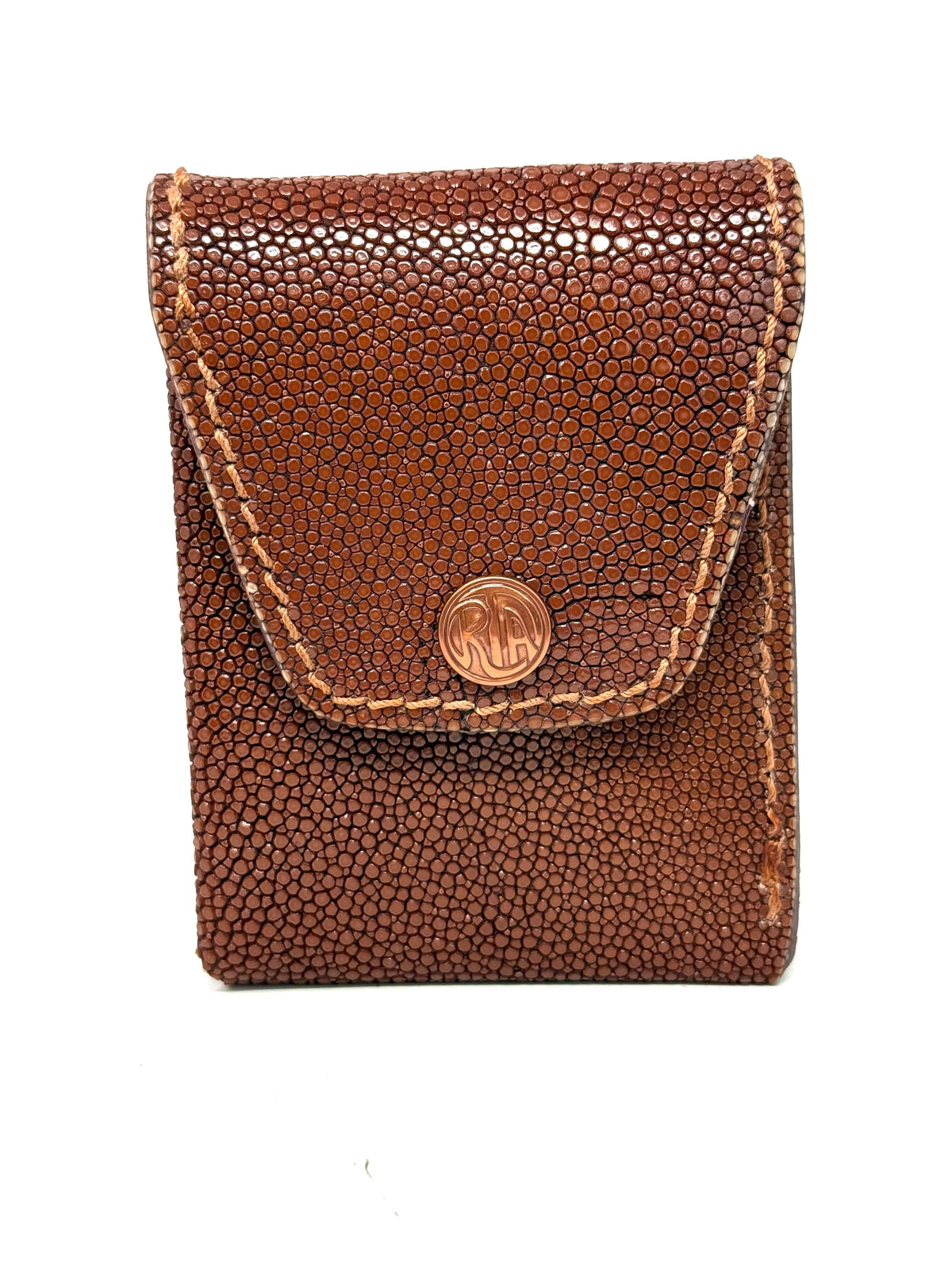 Sarasota Wallet - Milk Chocolate Stingray - Anvil Customs