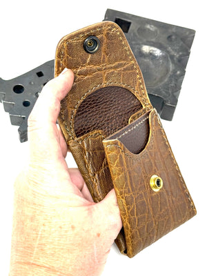 Sarasota Wallet - ‘Saddle’ Elephant - Anvil Customs