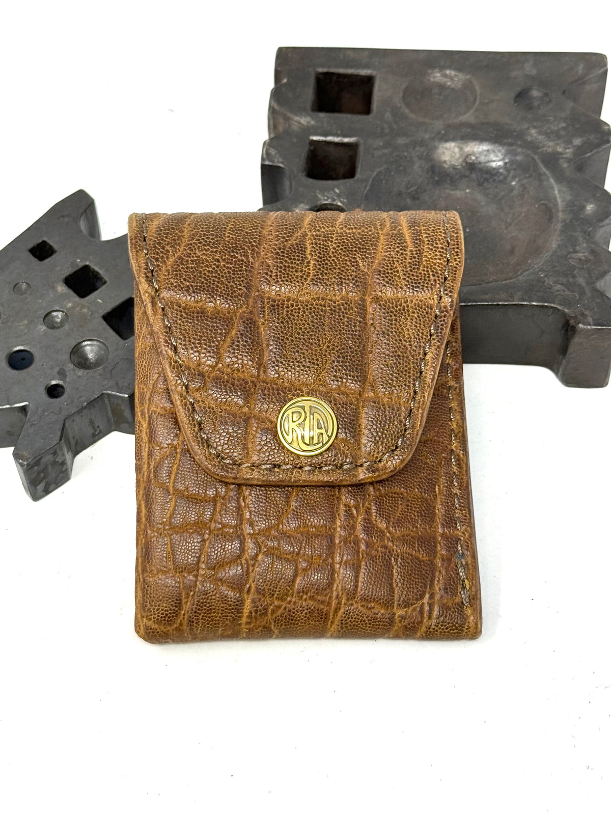 Sarasota Wallet - ‘Saddle’ Elephant - Anvil Customs