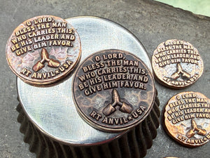 The Anvil Prayer Coin - Anvil Customs