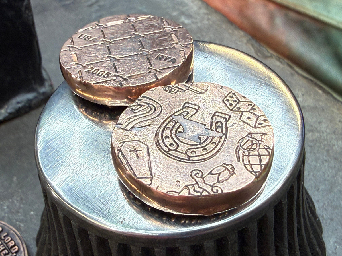 The Anvil Prayer Coin - Anvil Customs