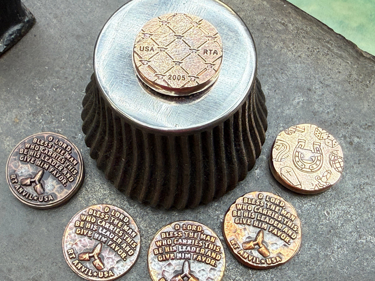 The Anvil Prayer Coin - Anvil Customs