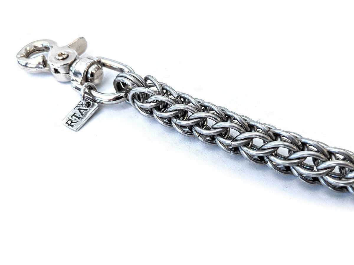 14 Inch Persian Chain Mail Wallet Chain - Anvil Customs