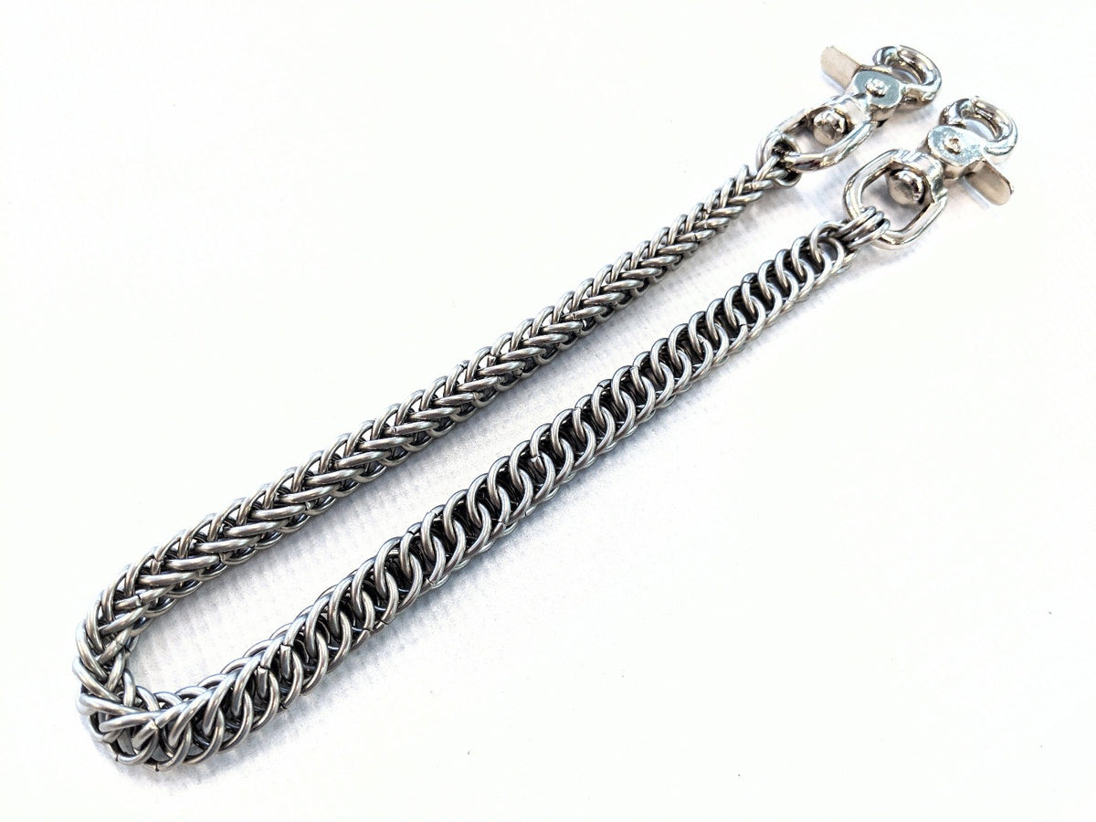 22 Inch Half Persian Chain Mail Wallet Chain - Anvil Customs