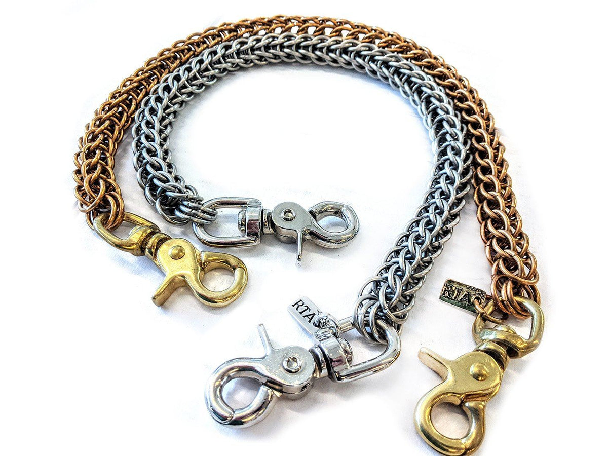 22 Inch Persian Chain Mail Wallet Chain - Anvil Customs
