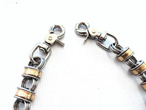22 Inch U.S. Gold Dollar Chain Mail Wallet Chain - Anvil Customs