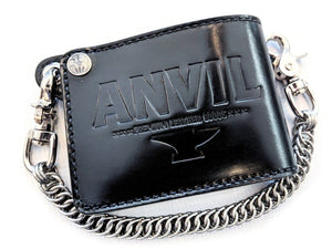 Bifold Leather Chain Wallet - Anvil Bold - Anvil Customs