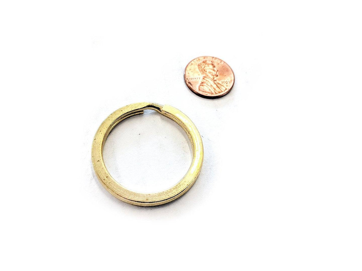Brass Split Ring - Anvil Customs
