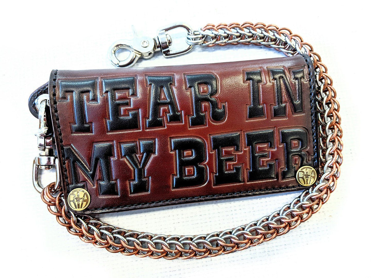 Build Your Own Anvil Leather Chain Wallet - Anvil Customs