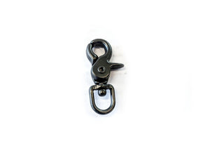 Chainmaille Wallet Chain Clasp - Black Brass - Anvil Customs