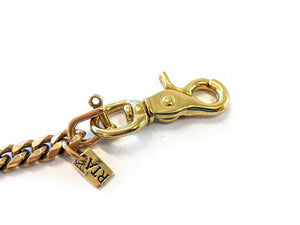 Chainmaille Wallet Chain Clasp - Brass - Anvil Customs