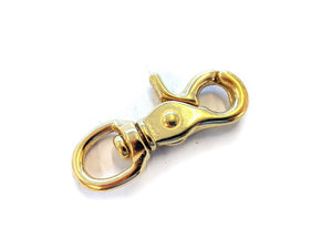 Chainmaille Wallet Chain Clasp - Brass - Anvil Customs