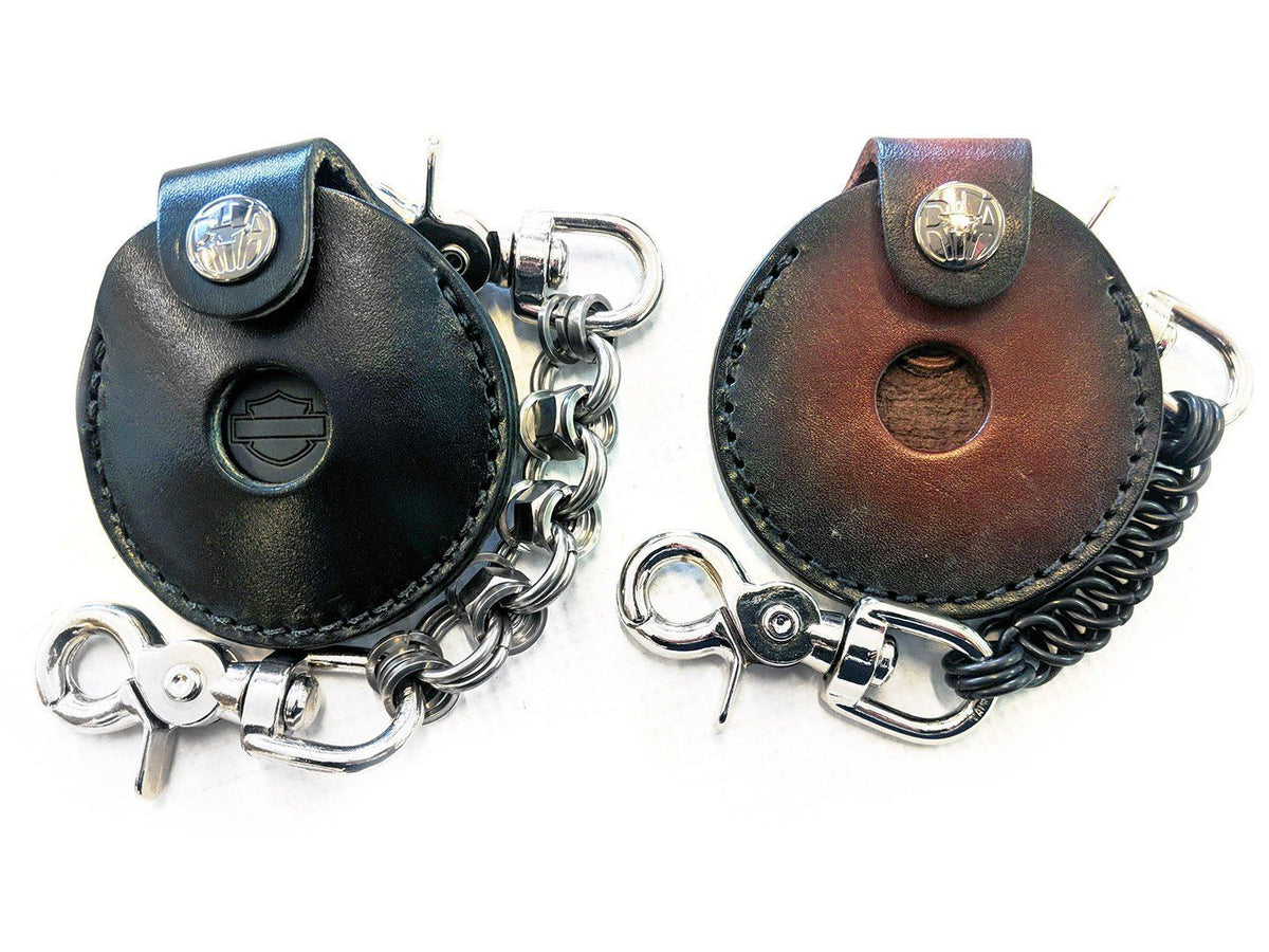 Harley-Davidson Alarm Remote Key Leather Fob - Anvil Customs