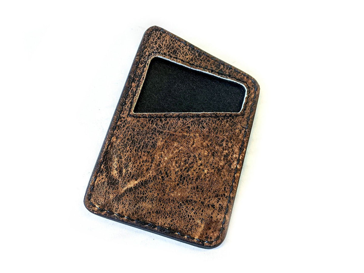 Minimalist Leather Chain Wallet - Fallout - Anvil Customs