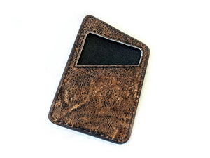 Minimalist Leather Chain Wallet - Fallout - Anvil Customs