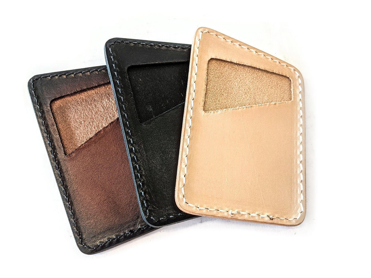 Minimalist Leather Chain Wallet - Anvil Customs
