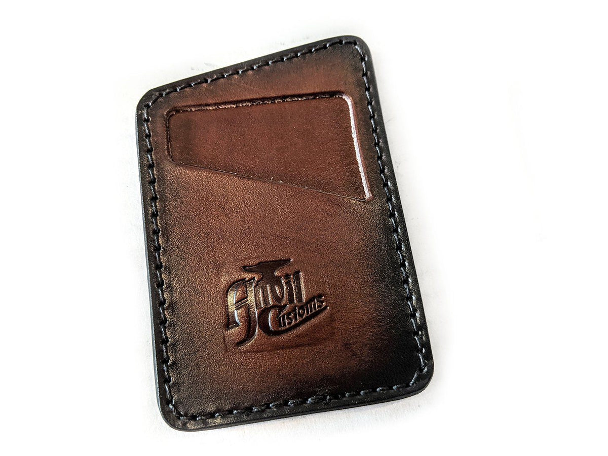 Minimalist Leather Chain Wallet - Anvil Customs