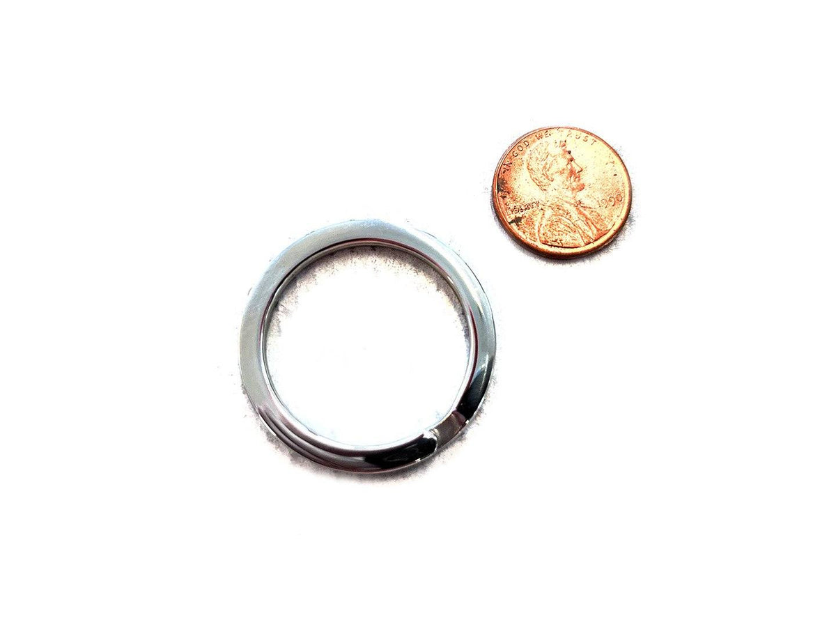 Stainless Steel Split Ring - Anvil Customs
