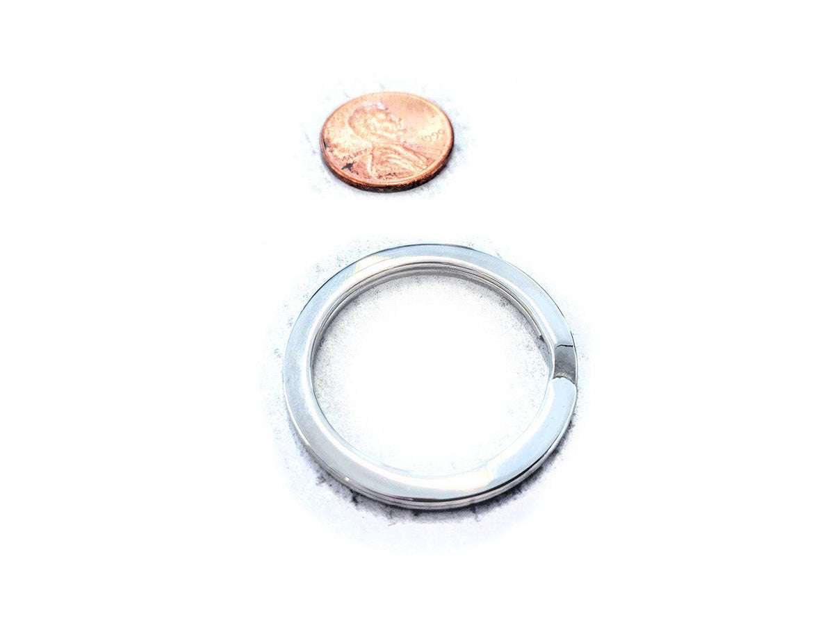 Stainless Steel Split Ring - Anvil Customs